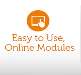 Easy to Use, Online Modules