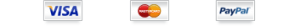Visa / MasterCard / PayPal