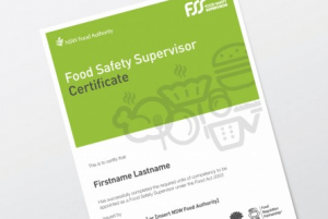 Food Safety Certificate